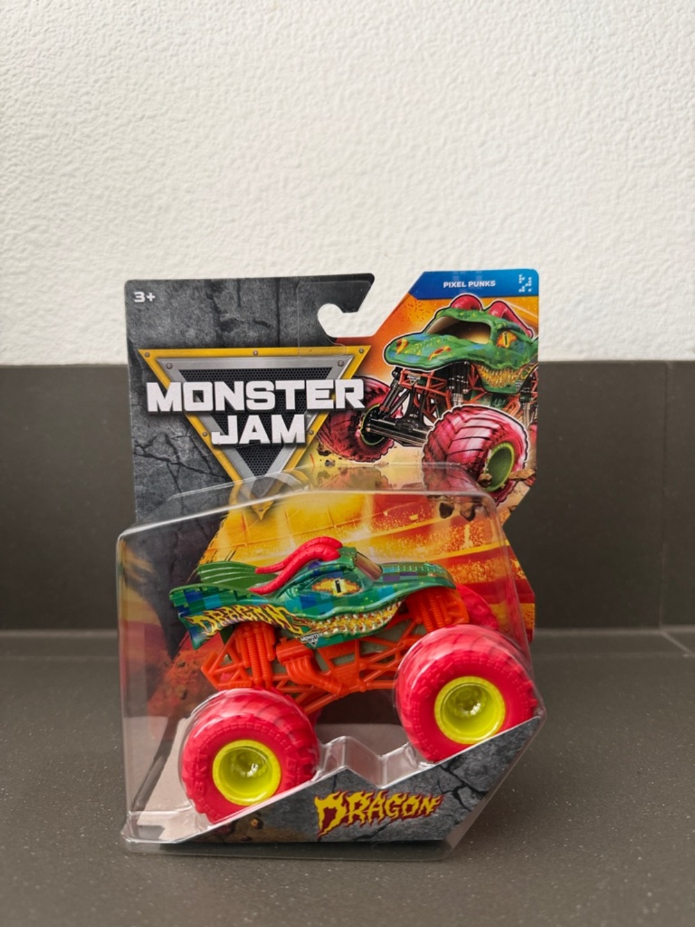 Series 45 Chase Pixel Punk Dragon, 2026 Monster Jam. 1:64 Diecast Rare
